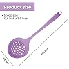 Silicone Slotted Spoon, Strainer Spoon, Skimmer Spoon