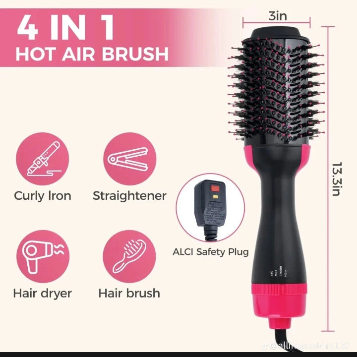 One Step Hair Dryer And Styler - Hot Air Brush