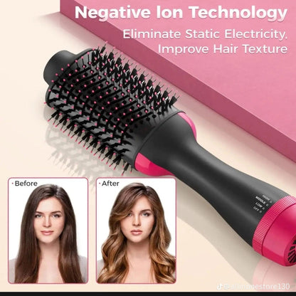 One Step Hair Dryer And Styler - Hot Air Brush