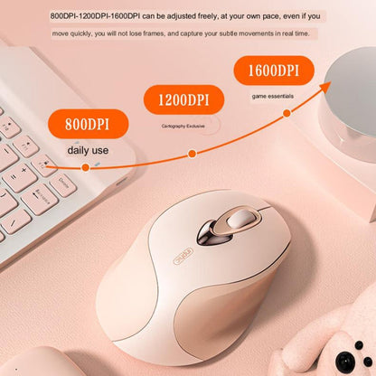 Inphic M8 Wireless Mouse Charging Quiet Office Home 2.4G USB Mouse