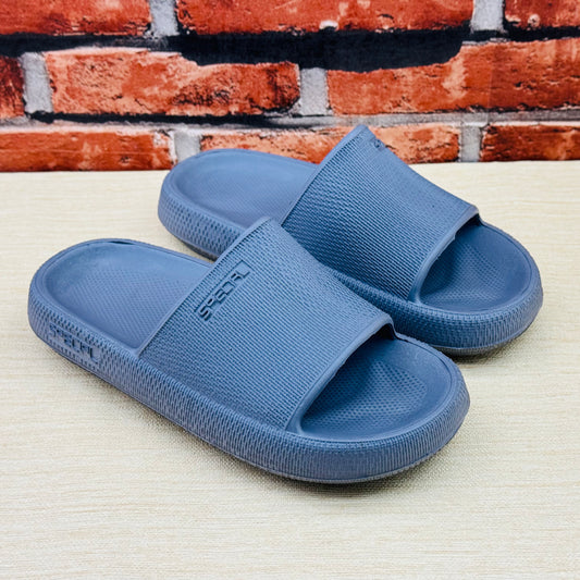 Mens Classic Chappals | Dark Gray