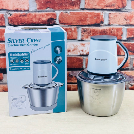 Silver Crest 3L Chopper | Electric Meat Grinder white Motor