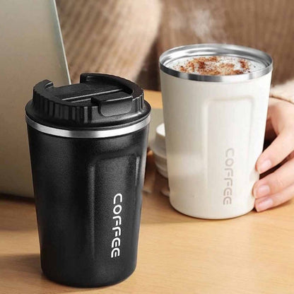 Thermos Flask Coffee Mug with Display 380ML