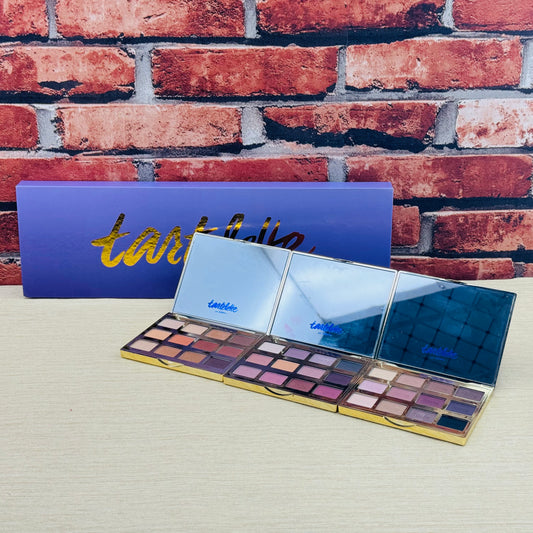 Tartelette Eeeshadow Vault Collection of 3 Palettes Makeup Kit