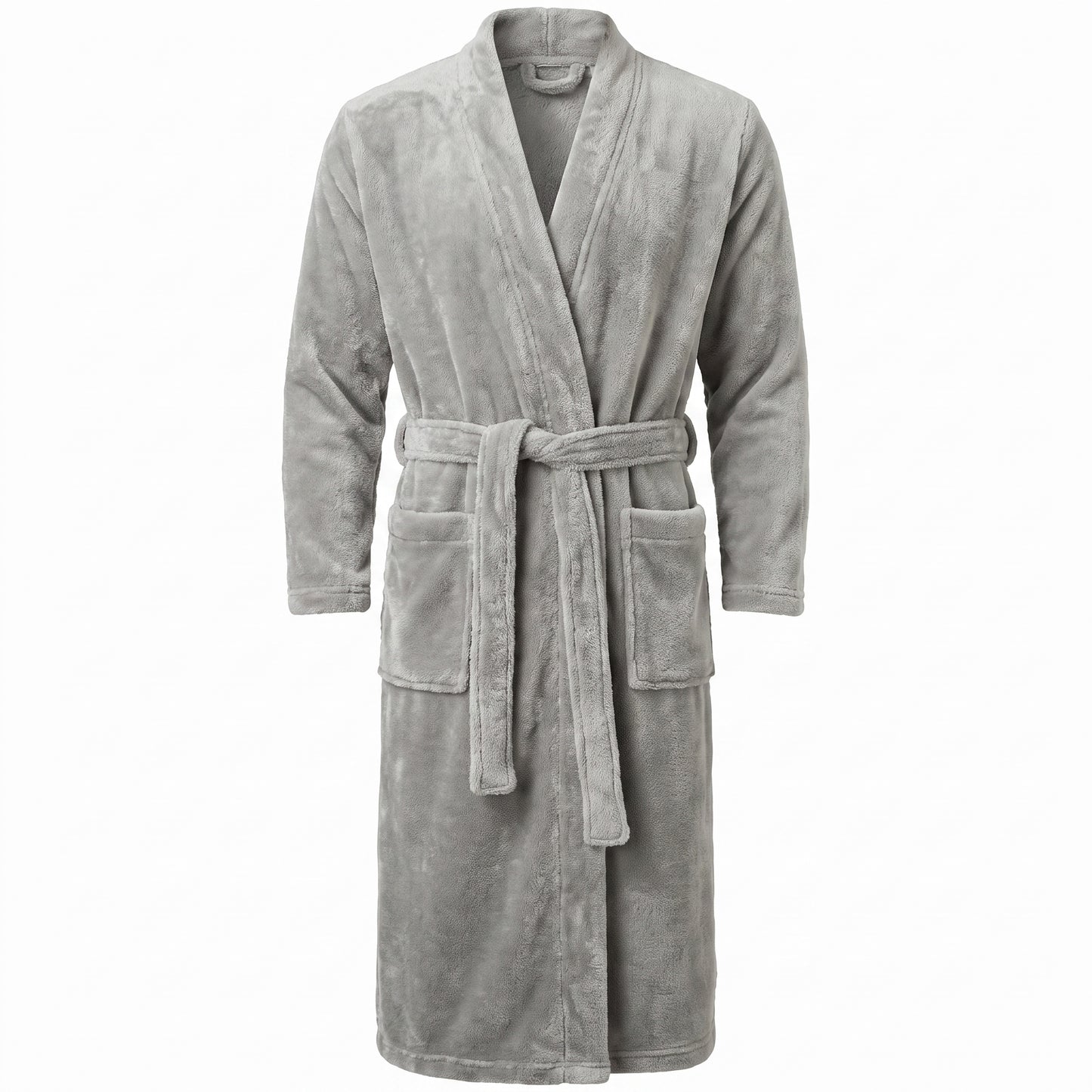 Premium Ultra Soft Coral Fleece Bathrobe | Plush Warm Spa Robe for Men & Women