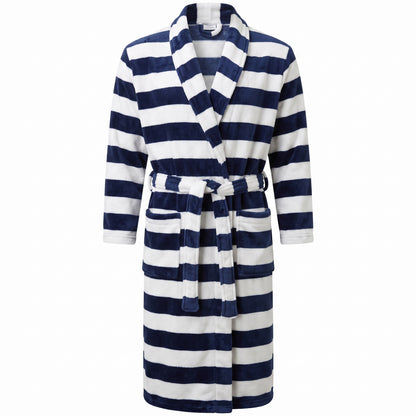 Premium Ultra Soft Coral Fleece Bathrobe | Plush Warm Spa Robe for Men & Women