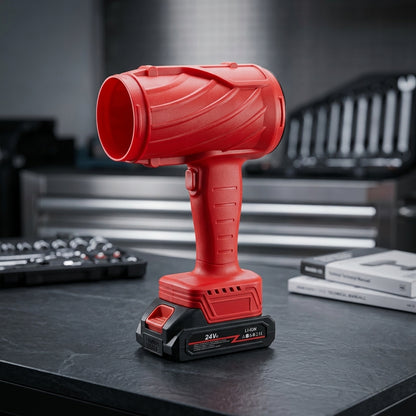 110,000 RPM Cordless Electric Air Blower – 21V High-Speed Powerful Turbo Fan