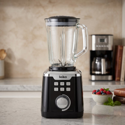Leiko Black Quick Digital Juicer Blender