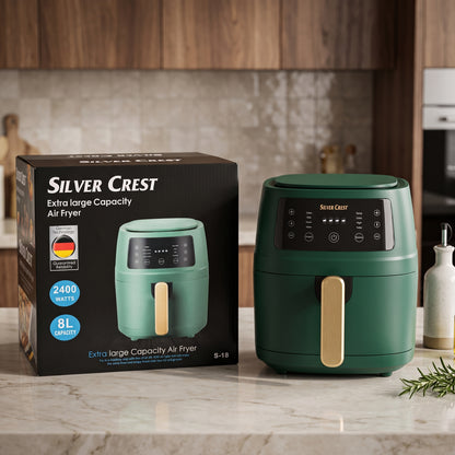 Silver Crest Digital Air Fryer | 8L Air Fryer
