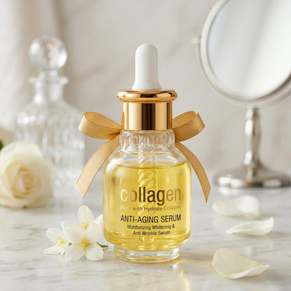 Premium Collagen Anti-Aging Serum – Moisturizing Vitamin C Facial Serum