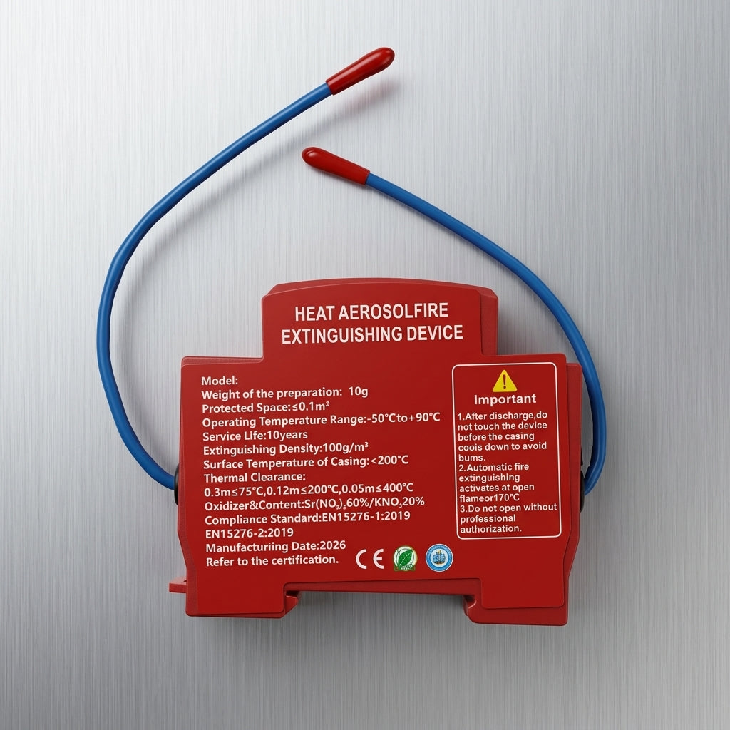 Hot Aerosol Fire Extinguishing Device – Automatic Fire Suppression System 10g