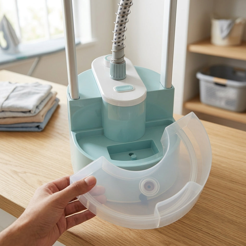 LIYAAT Garment Steamer with Adjustable Stand – Portable Clothes Steam Iron