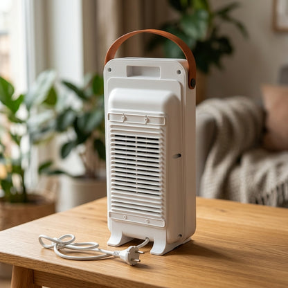 1200W Portable Electric Room Heater with Adjustable Heat Settings