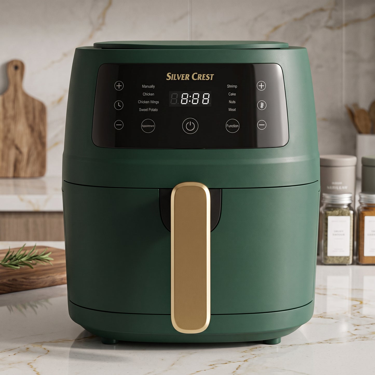 Silver Crest Digital Air Fryer | 8L Air Fryer