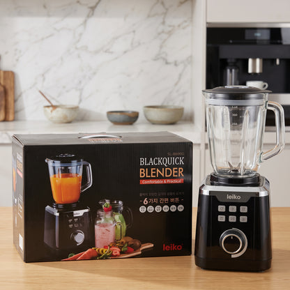 Leiko Black Quick Digital Juicer Blender