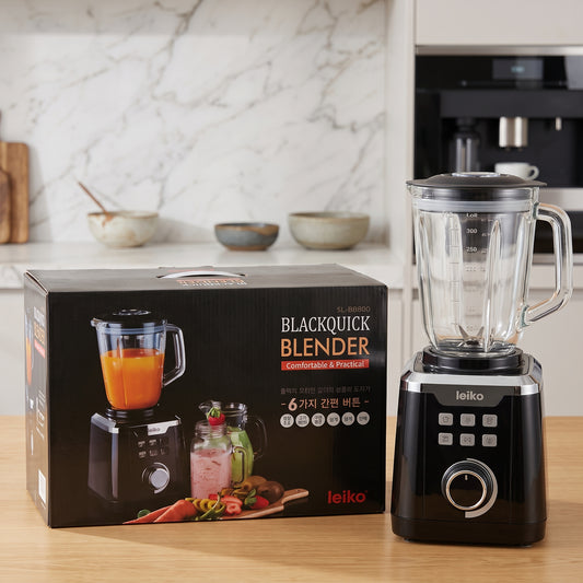 Leiko Black Quick Digital Juicer Blender