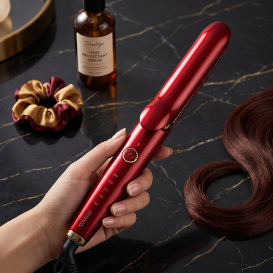 Riwa 2 in 1 Hair Straightener and Curler - RB-8315 (Slim Plate and Ceramic Professional Hair Iron)