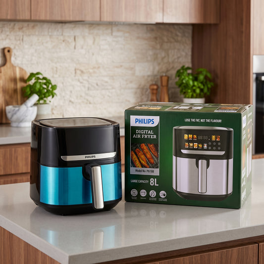 Philips 8L Digital Air Fryer – Large Capacity Hot Air Fryer