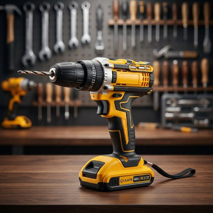 LILAITE Rechargeable Drill Machine Kit – Complete Tool Set with Batteries & Accessories