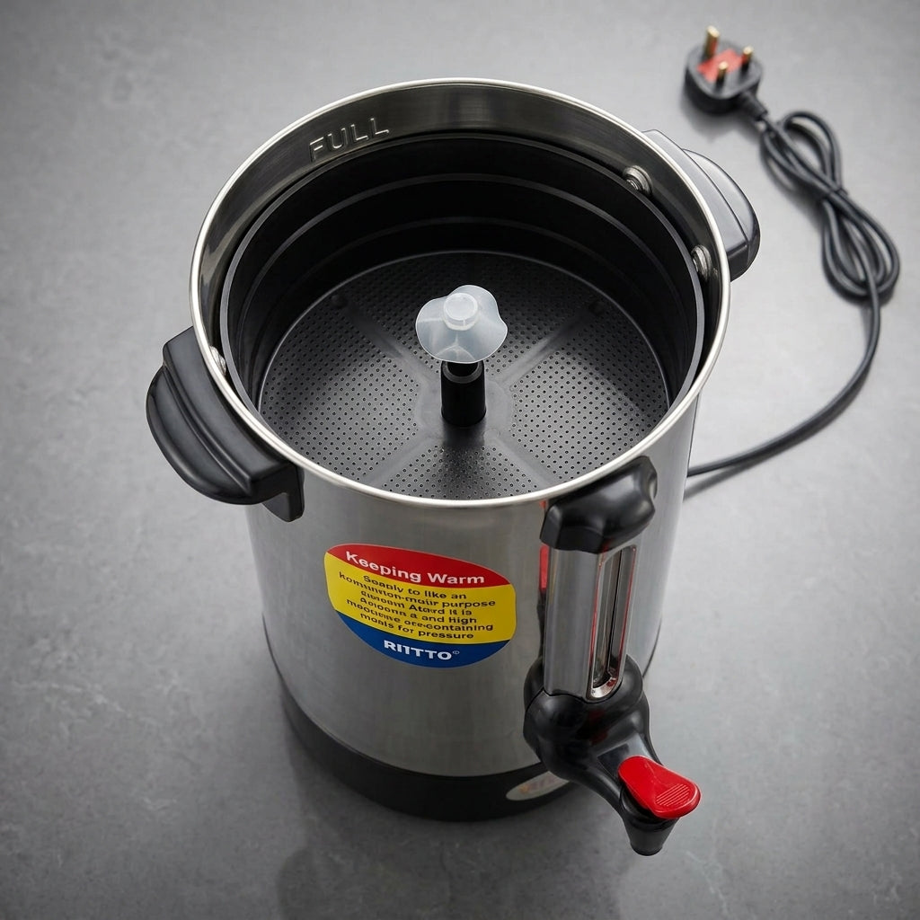 6.8L 1000W Multi-Purpose Electric Air Pot – Hot Water Boiler, Coffee & Tea Maker