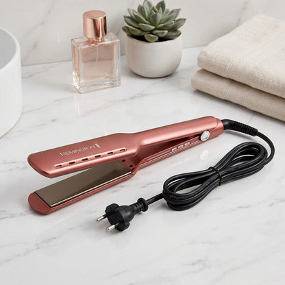 Remington Keratin Therapy Curl & Straight Hair Straightener – 950°F High Heat Styling Iron