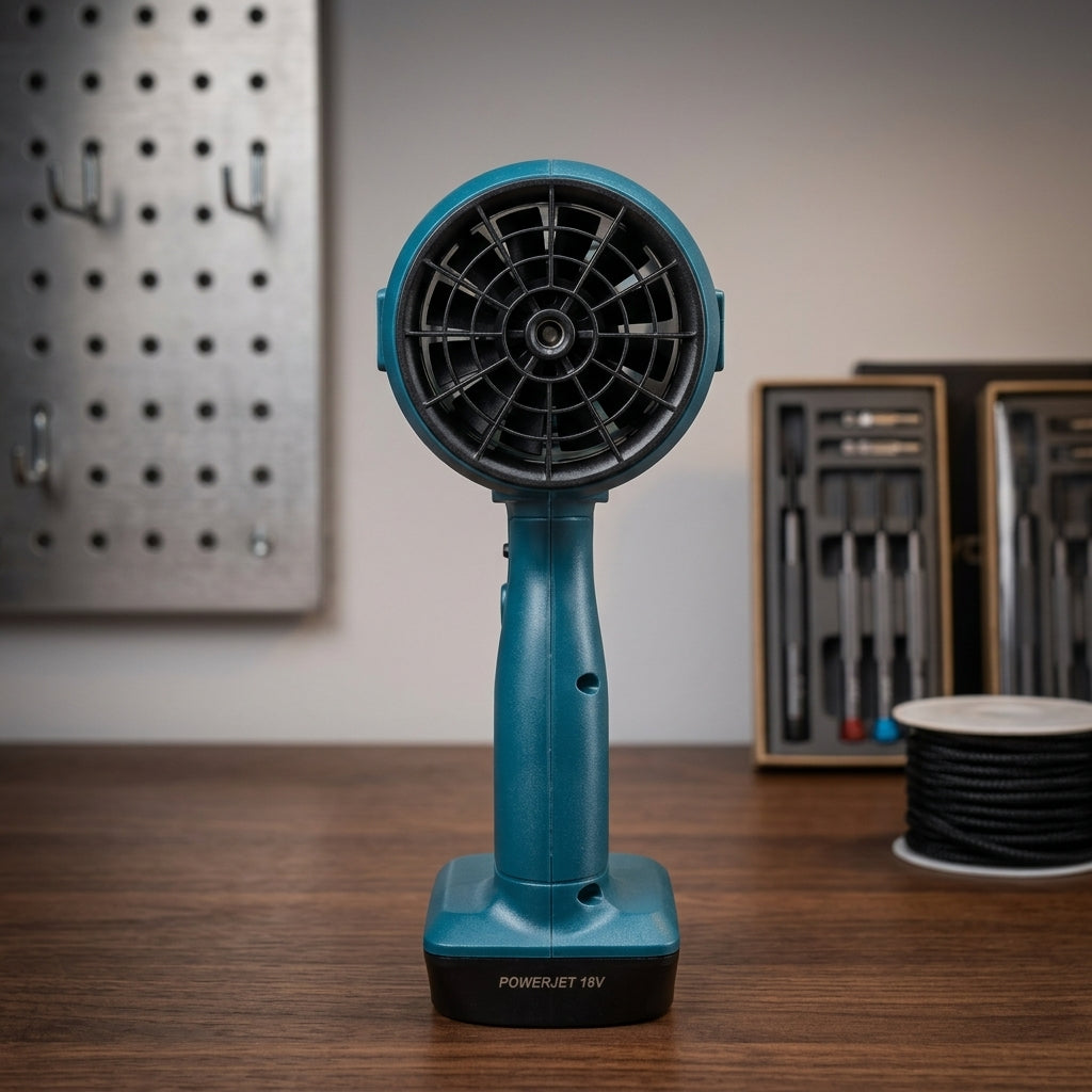 110,000 RPM Cordless Electric Air Blower – 21V High-Speed Powerful Turbo Fan