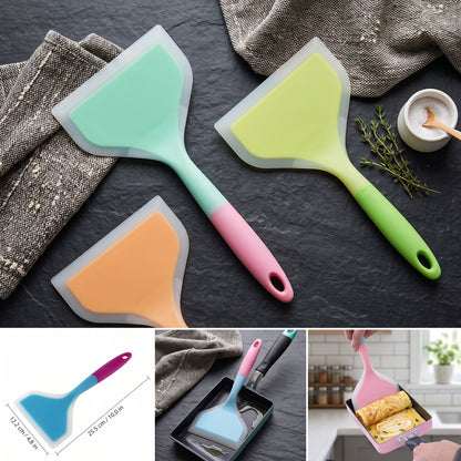 3-Piece Silicone Spatula Set | Non-Stick Heat-Resistant Kitchen Turner Set