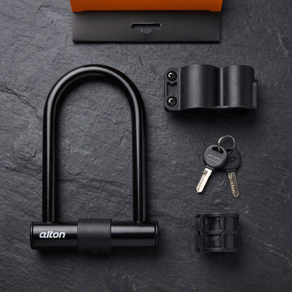 Heavy-Duty Bicycle U-Lock – Anti-Theft Security Lock with Mounting Bracket