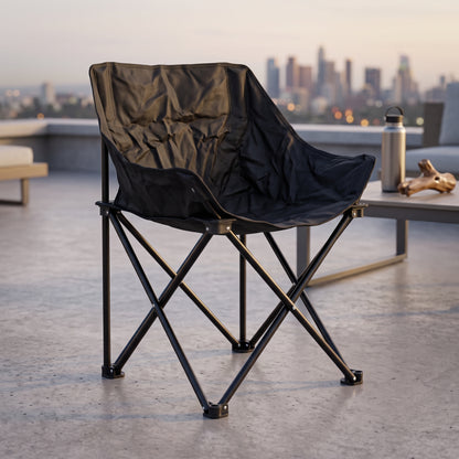Portable Foldable Camping Chair | Heavy-Duty Outdoor Travel Chair