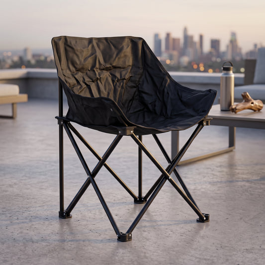 Portable Foldable Camping Chair | Heavy-Duty Outdoor Travel Chair