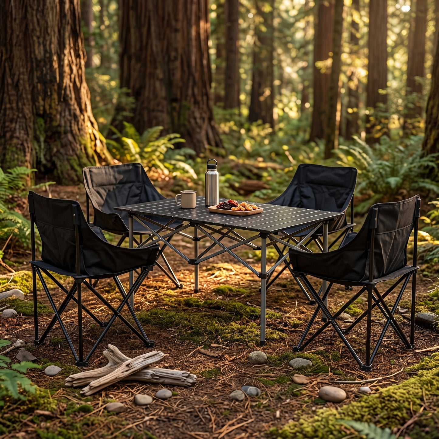 Portable Foldable Camping Chair | Heavy-Duty Outdoor Travel Chair
