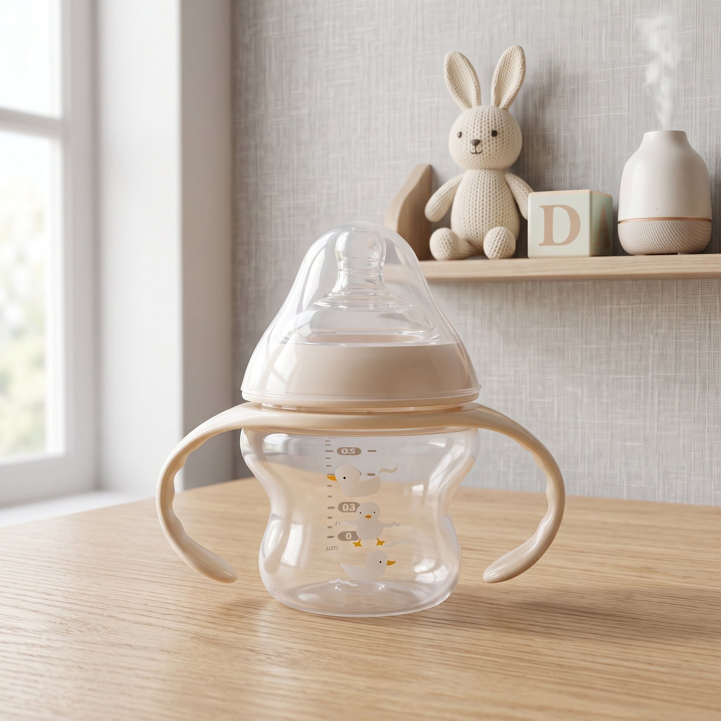 Premium Baby Feeder | BPA-Free Anti-Colic Leak-Proof Baby Feeder for Newborns