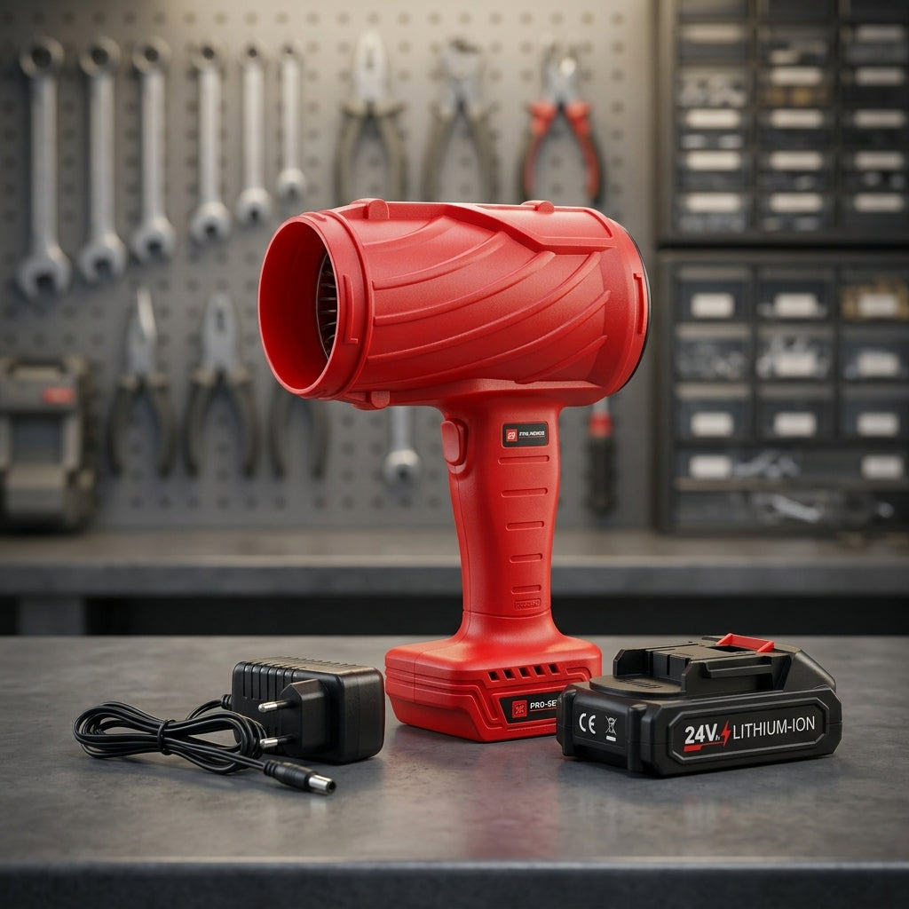 110,000 RPM Cordless Electric Air Blower – 21V High-Speed Powerful Turbo Fan