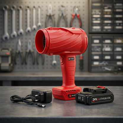 110,000 RPM Cordless Electric Air Blower – 21V High-Speed Powerful Turbo Fan