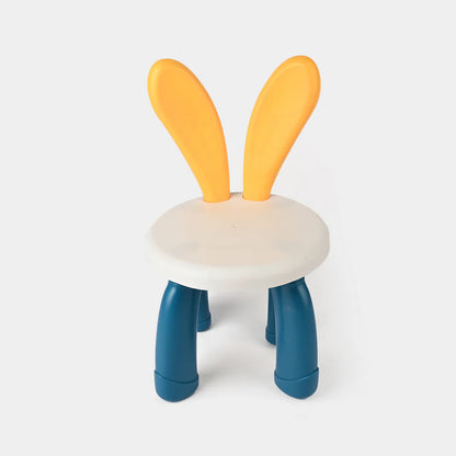 Children's chair with bunny ears