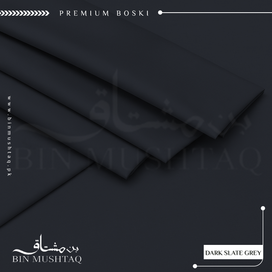 DARK SLATE GREY - Imperial Original Unstitched Boski