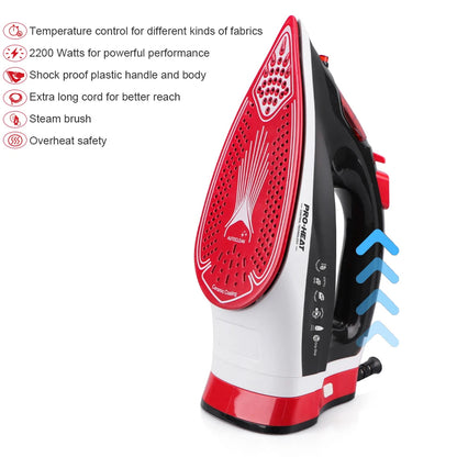 RAF 2-in-1 Wireless Electric and Steam Iron 2200W - R.1211B