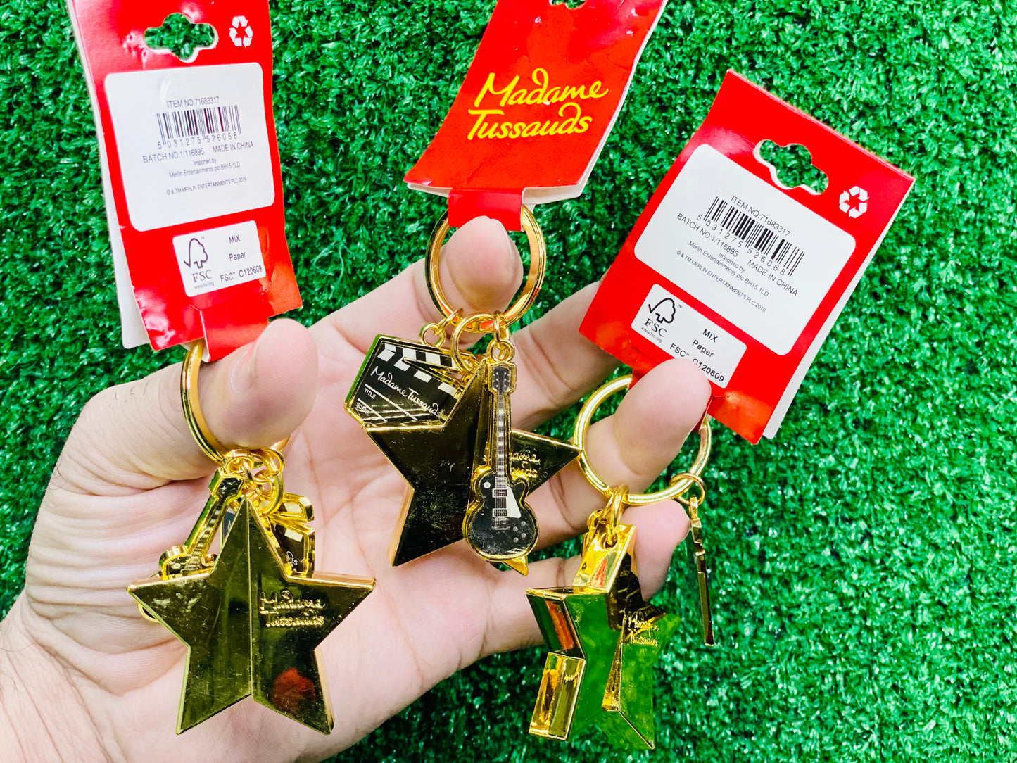 Imported Matel Keychain | 3 Pieces Set