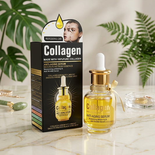 Premium Collagen Anti-Aging Serum – Moisturizing Vitamin C Facial Serum