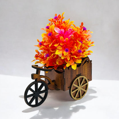 Pack of 5 Handmade Flower Vase Bicycle Bike Flower Basket