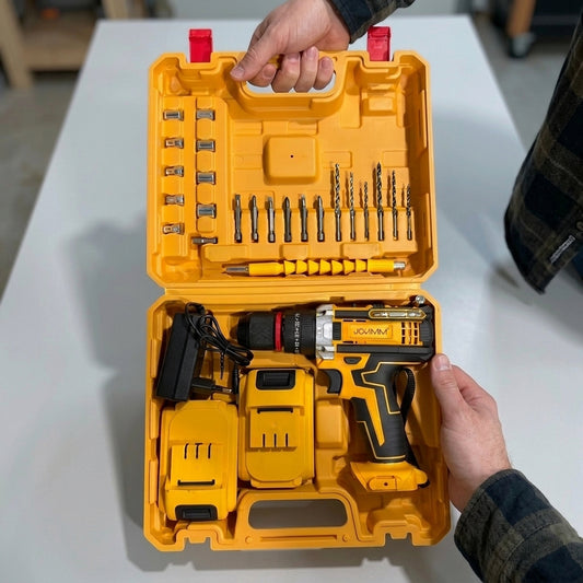 JOAIMM 48V Cordless Electric Drill Machine with Carrying Case