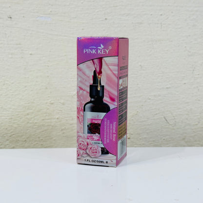 Pink Key Rose Facial Serum - Hydrating & Brightening Skincare