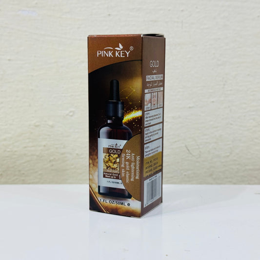 Pink Key Gold Facial Serum - Whitening & Anti-Aging Skin Care