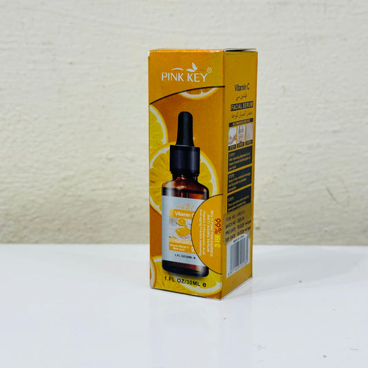 Pink Key Vitamin C Facial Serum - Brightening & Anti-Aging Formula