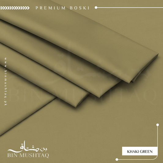 Khaki Green  - Imperial Original Unstitched Boski