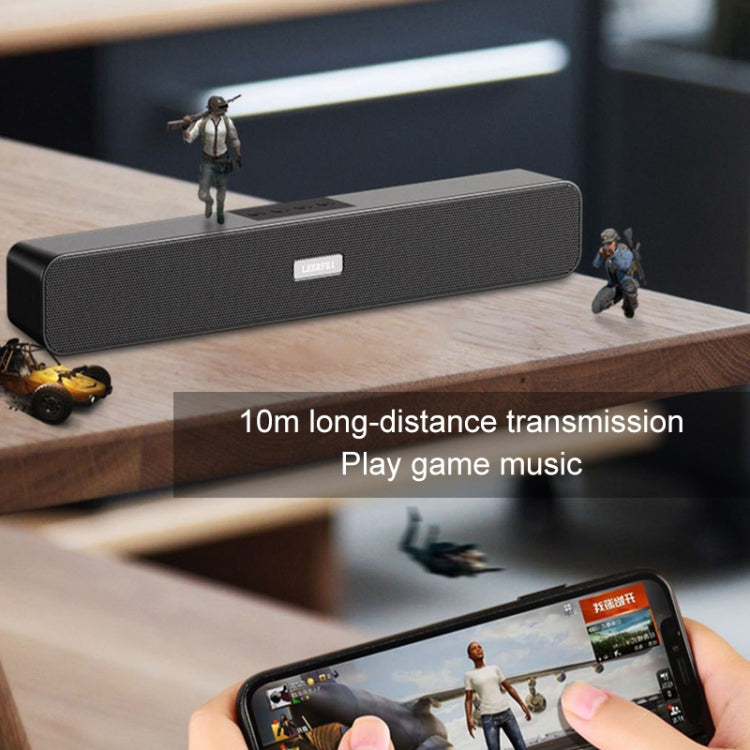 Leerfei Wireless Soundbar E-91 - Bluetooth Home Theater Speaker with Deep Bass & LED Display