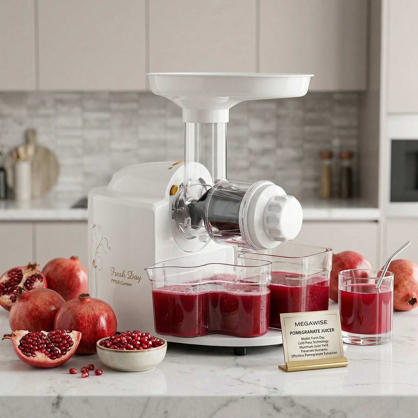 MegaWise Pomegranate Juicer – Powerful Manual Juice Extractor for Fresh & Healthy Drinks