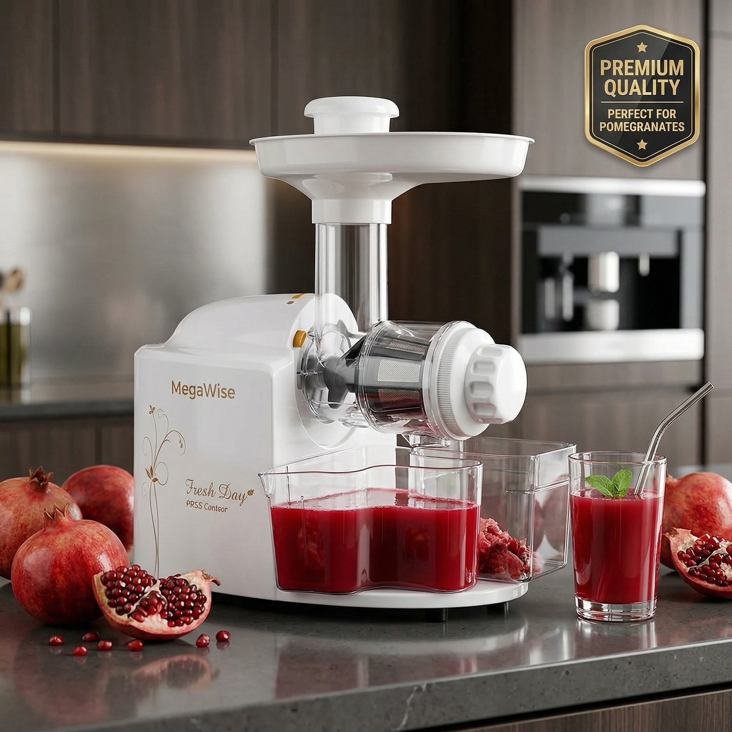MegaWise Pomegranate Juicer – Powerful Manual Juice Extractor for Fresh & Healthy Drinks