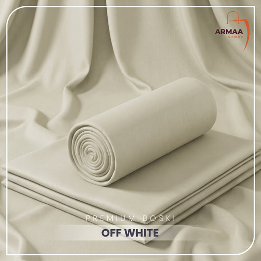 Boski Wash & Wear Off White