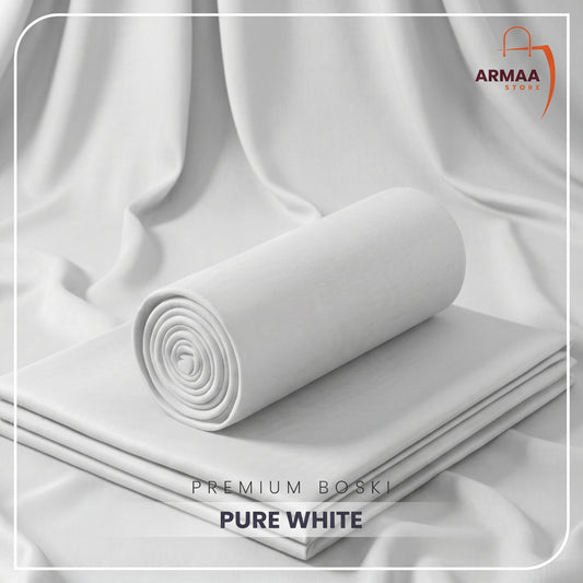 Boski Wash & Wear Pure White